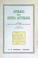 Antologia della critica letteraria 4. Il Novecento