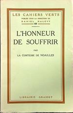 L' honneur de souffrir