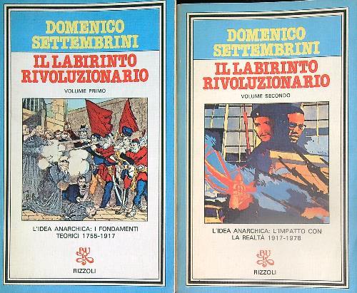 Il labirinto rivoluzionario. 2vv - Domenico Settembrini - copertina