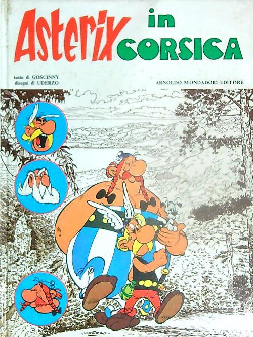 Asterix in Corsica - Goscinny - copertina