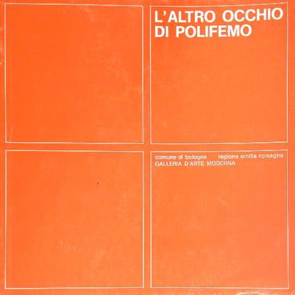 L' altro occhio di Polifemo - Giorgio Celli - copertina