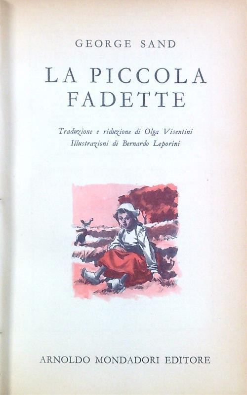 La piccola Fadette - George Sand - copertina