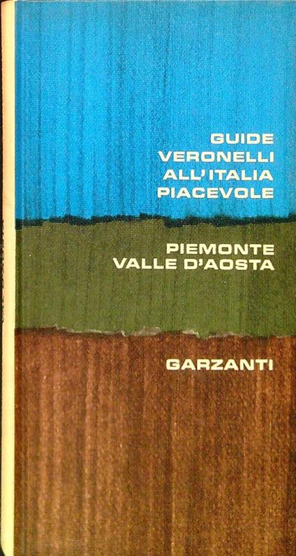 Piemonte, Valle d'Aosta - Luigi Veronelli - copertina