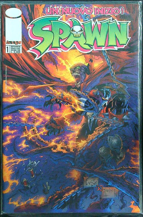 Spawn numeri 1/34 - Todd McFarlanès - copertina