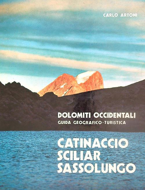 Catinaccio Sciliar Sassolungo - Carlo Artoni - copertina
