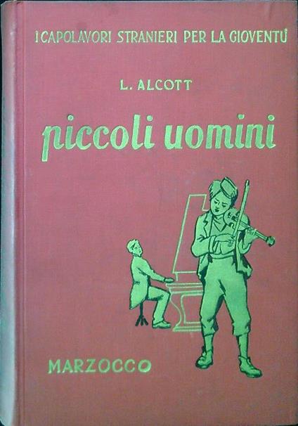 Piccoli uomini - L. Alcott - copertina