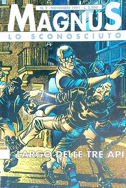 Magnus. Lo Sconosciuto n. 2/ novembre 1991 - copertina