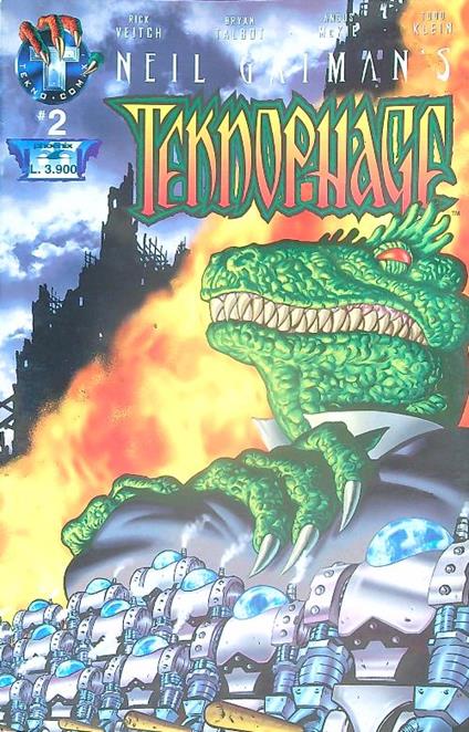 Teknophage 2/novembre 1997 - Neil Gaiman - copertina