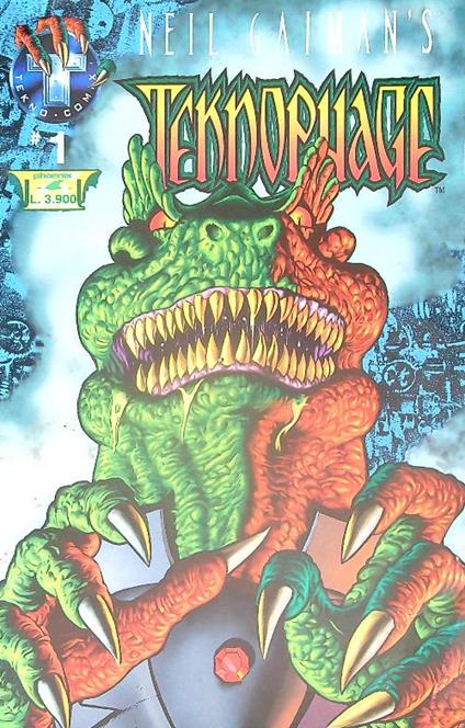 Teknophage 1/ settembre 1997 - Neil Gaiman - copertina