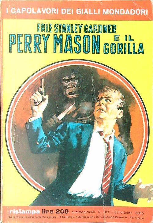 Perry Mason e il gorilla - Erle S. Gardner - copertina