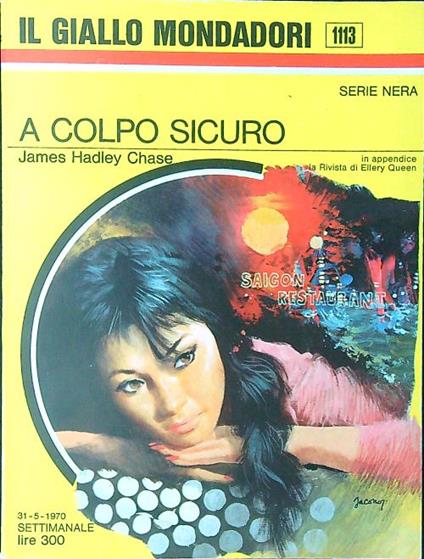 A colpo sicuro - James H. Chase - copertina