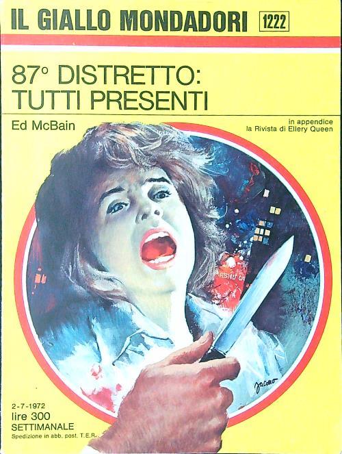 87' distretto: tutti presenti - Ed McBain - copertina