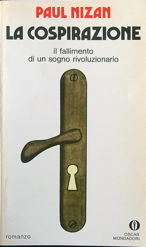 La cospirazione - Paul Nizan - copertina