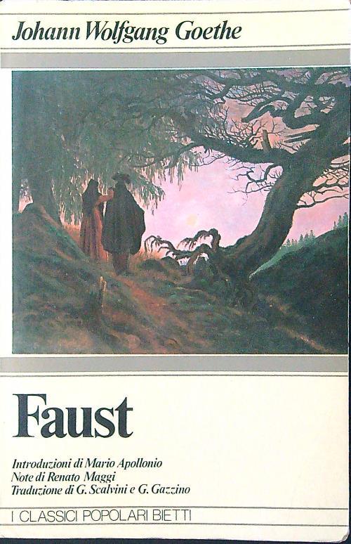Faust - Johann W. Goethe - copertina
