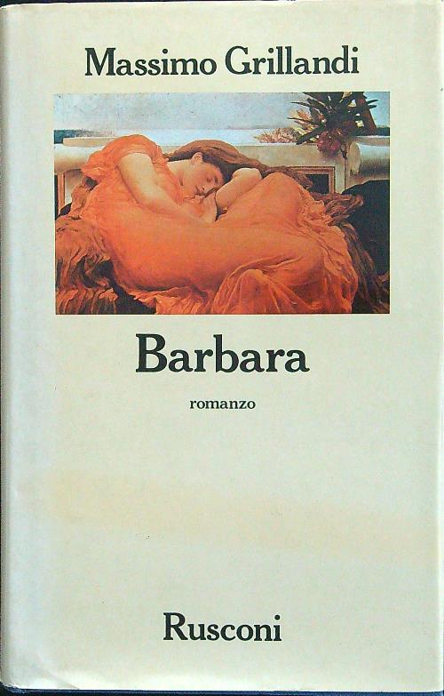 Barbara - Massimo Grillandi - copertina