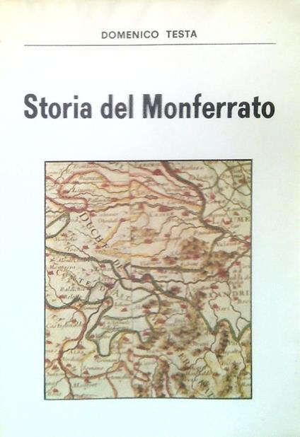 Storia del Monferrato - Domenico Testa - copertina