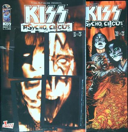 Kiss Psycho circus. Numeri 1-2/99 - Todd McFarlane - copertina