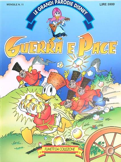 Guerra e pace - Walt Disney - copertina