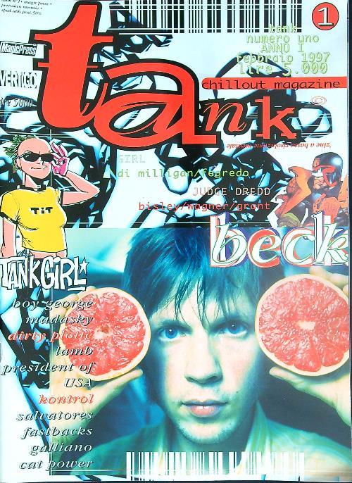 Tank  1/ febbraio 1997 - copertina