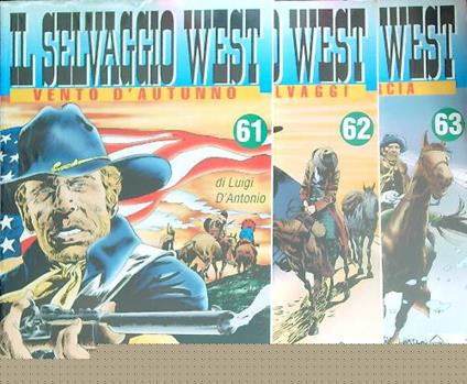 Il selvaggio west numeri 61-62-63 - copertina