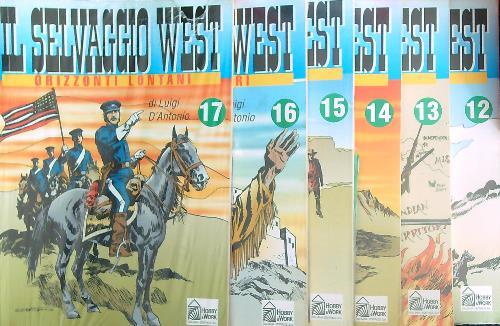 Il selvaggio west dal n. 12 al n. 17 - Luigi D'Antonio - copertina