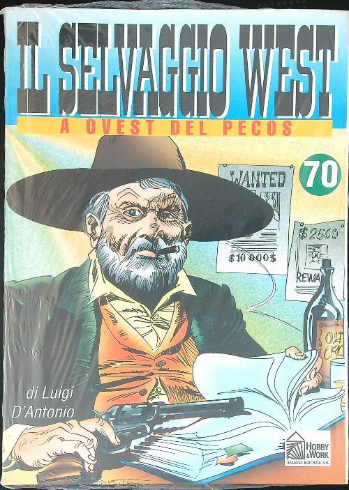 Il  selvaggio west 70 - Luigi D'Antonio - copertina