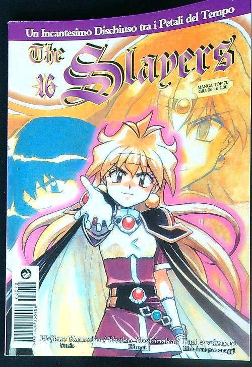 The slayers 16 - copertina