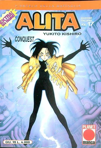 Alita 17 - Yukito Kishiro - copertina