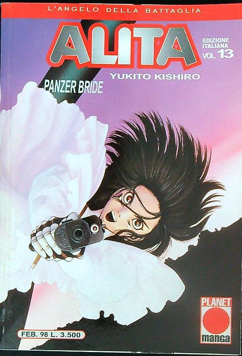 Alita 13 - Yurito Kishiro - copertina