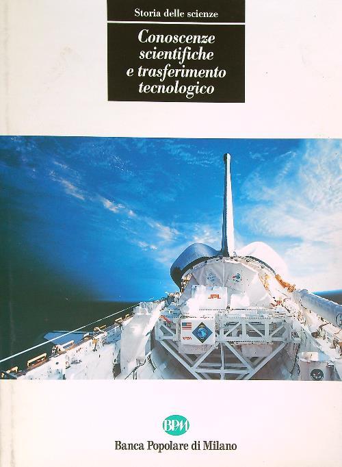 Conoscenze scientifiche e trasferimento tecnologico - copertina