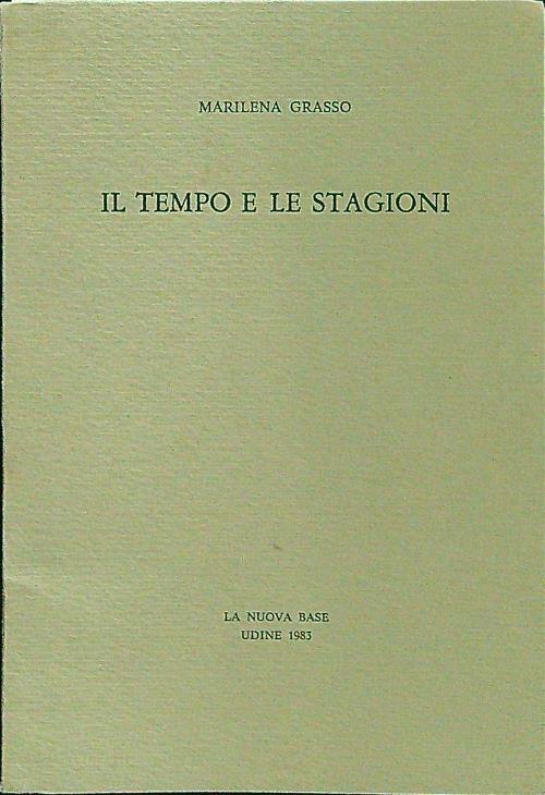 Il tempo e le stagioni - Marilena Grasso - copertina