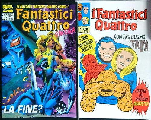 Fantastici Quattro N. 132/Ott. 95 + allegato - copertina