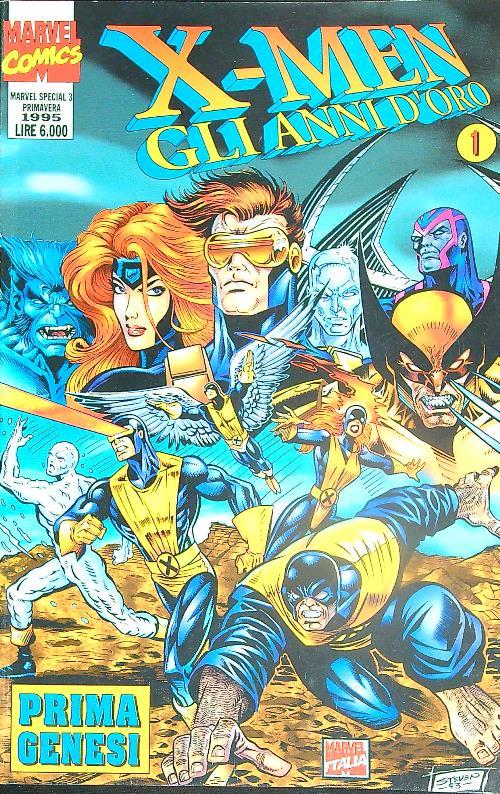 X-Men gli anni d'oro 1 - copertina
