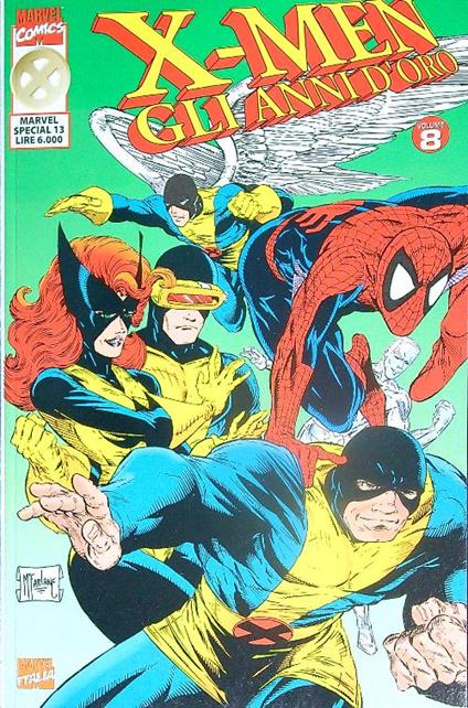 X-Men gli anni d'oro  8 - copertina