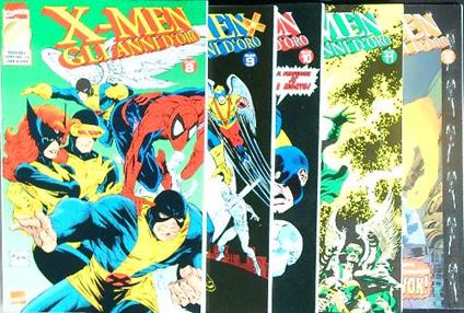 X-MEN Gli anni d'oro dal n. 8 al n. 12 - copertina