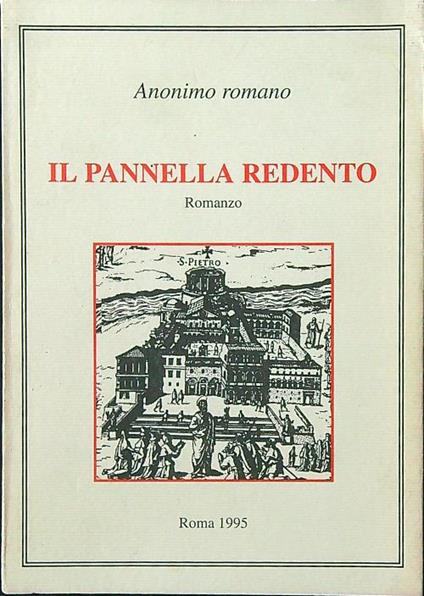 Il Pannella redento - Anonimo romano - copertina