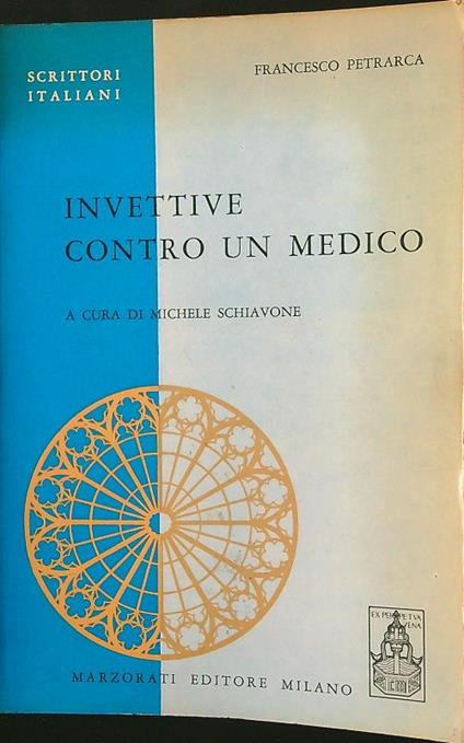 Invettive contro un medico - Francesco Petrarca - copertina