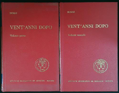 Vent'anni dopo. 2 Volumi - Alexandre Dumas - copertina