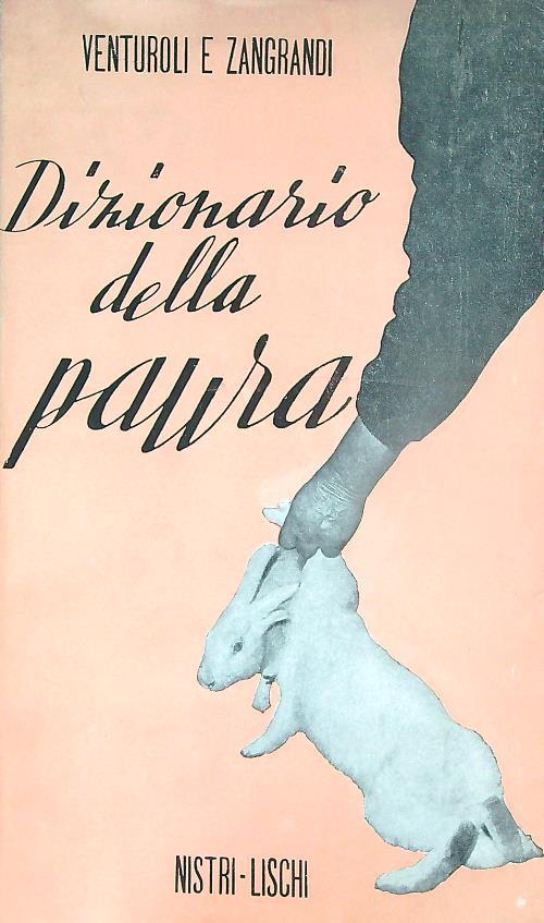 Dizionario della paura - Venturoli E. Zangrandi - copertina