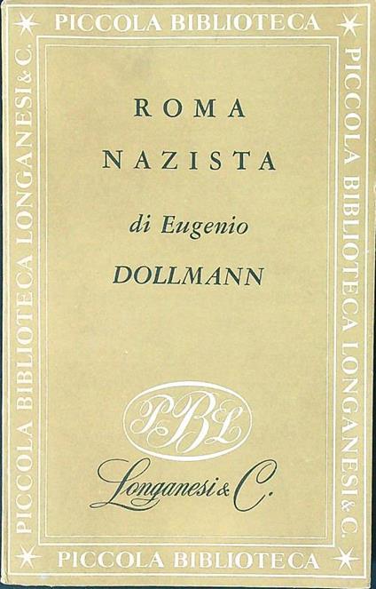 Roma nazista - Eugenio Dollmann - copertina