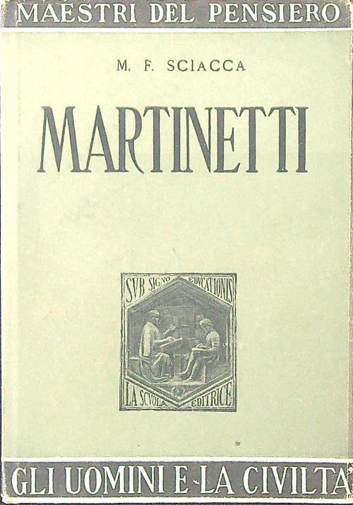 Martinetti - Sciacca - copertina