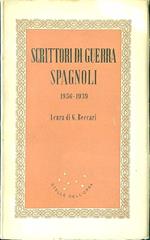 Scrittori di guerra spagnoli 1936-1939