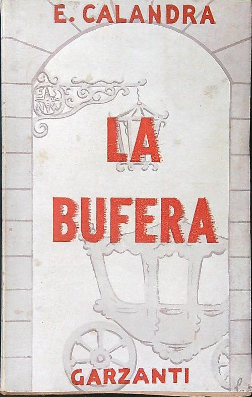 La bufera - Edoardo Calandra - copertina