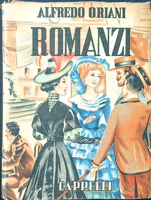 Romanzi - Alfredo Oriani - copertina