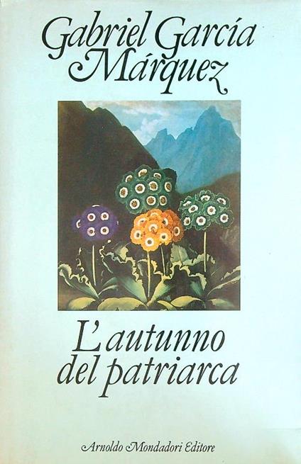 L' autunno del patriarca - Gabriel García Márquez - copertina