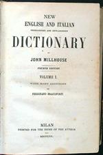New english and italian dictionary vol. 1