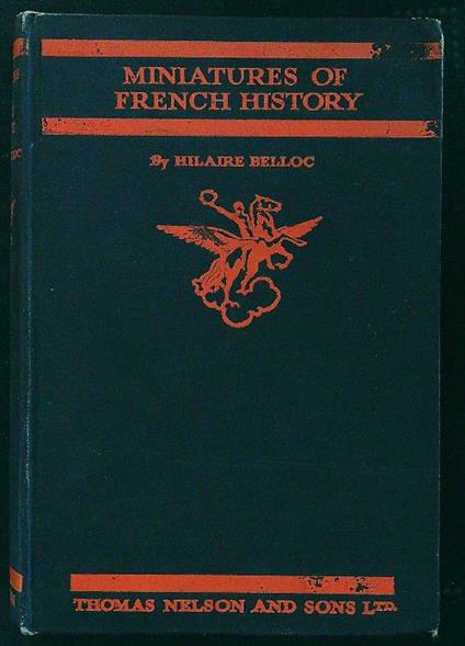 Miniatures of French history - Hilaire Belloc - copertina