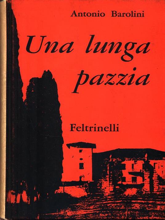 Una lunga pazzia - Antonio Barolini - copertina