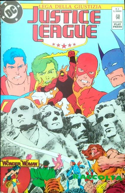 Justice League - Raccolta N. 1 - copertina