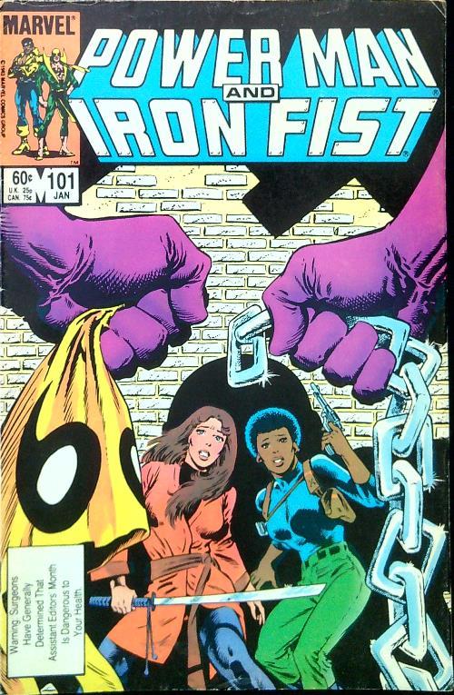 Power Man and Iron Fist No. 101, January 1984 - copertina